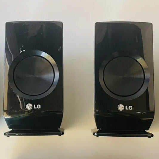 LG SH96SB-S 4 Ohms Surround Home Theater Surround Satellite Speakers - Foreign Used