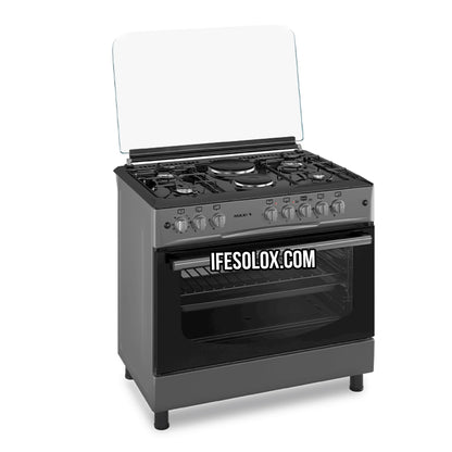 MAXI 60x90 (4+2) Oven Gas Cooker with 4 Gas Burners and 2 Electric Plates - Brand New