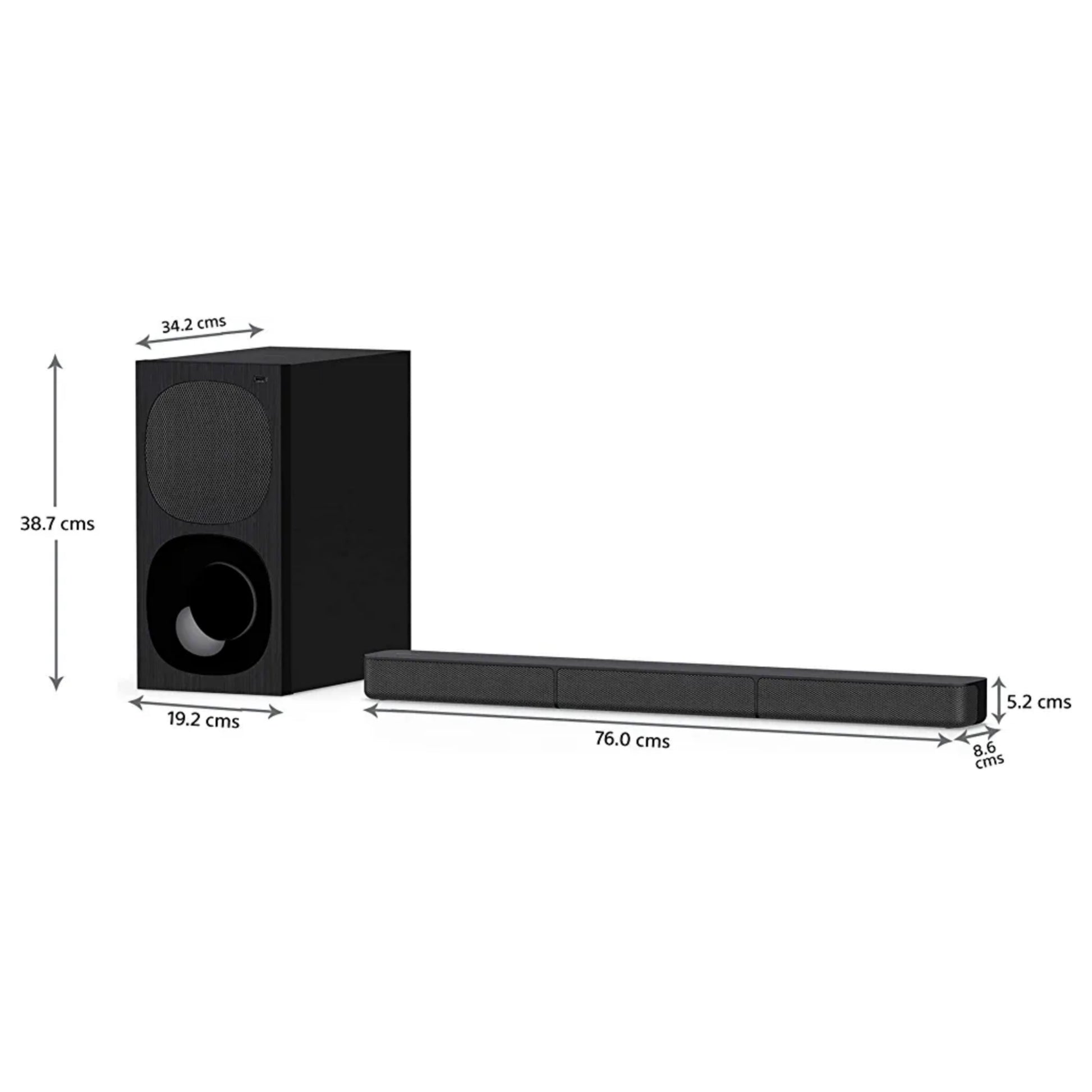 Sony HT-S20R 5.1Ch 400Watts Home Cinema Soundbar - Brand New