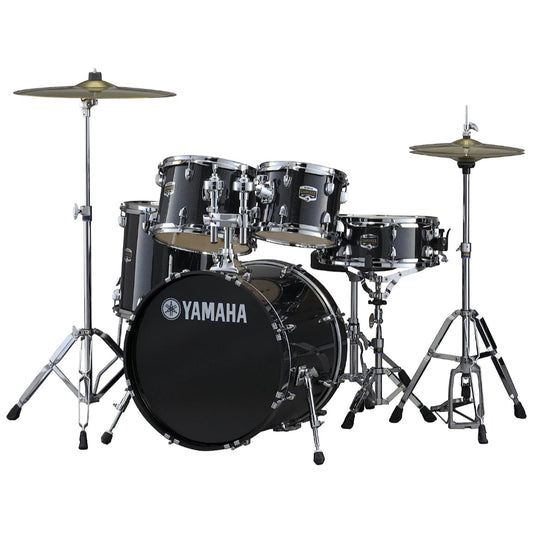 Yamaha 5-piece Gig Maker Professional Complete Drum Set (Black) - Brand New