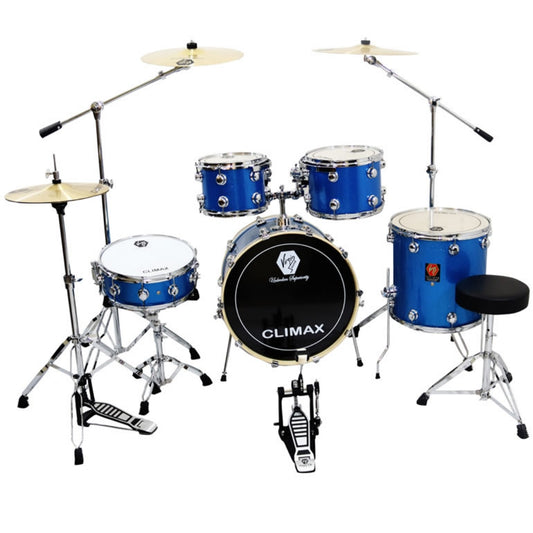 Virgin 5-piece CLIMAX Professional Complete Drum Set - Brand New