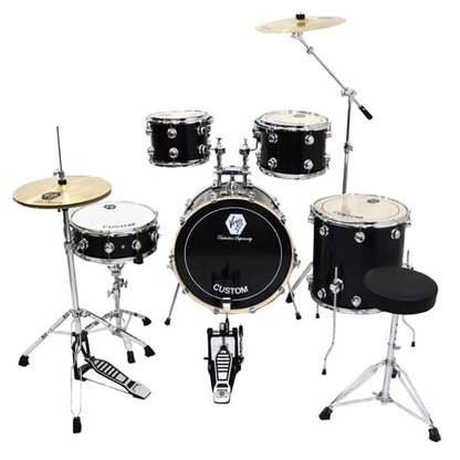 Virgin CUSTOM 5-piece Professional Complete Drum Set - Brand New