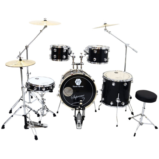 Virgin Sound SUPREME 5-piece Professional Complete Drum Set - Brand New