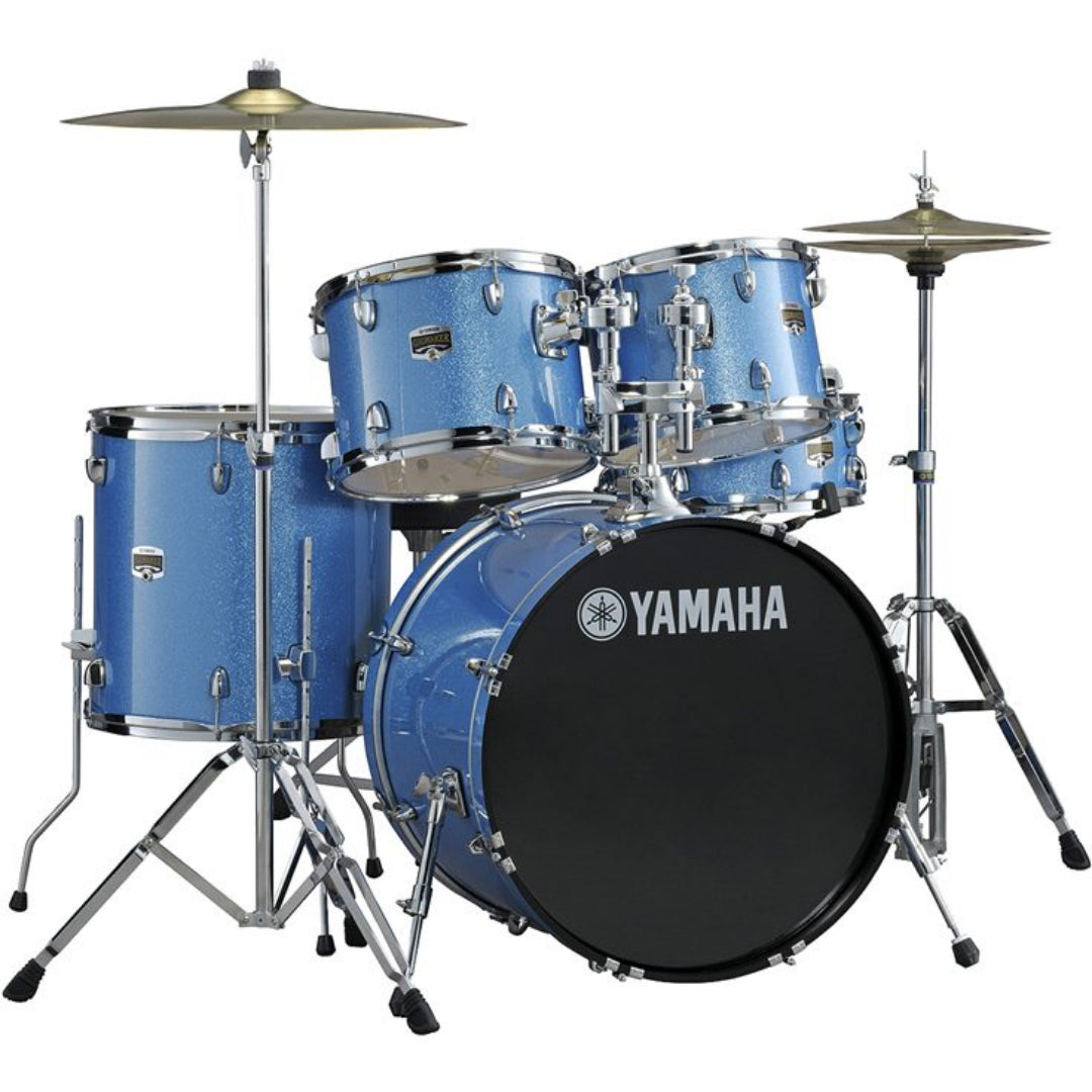 Yamaha 5-piece Gig Maker Professional Complete Drum Set (Ice Blue) - Brand New