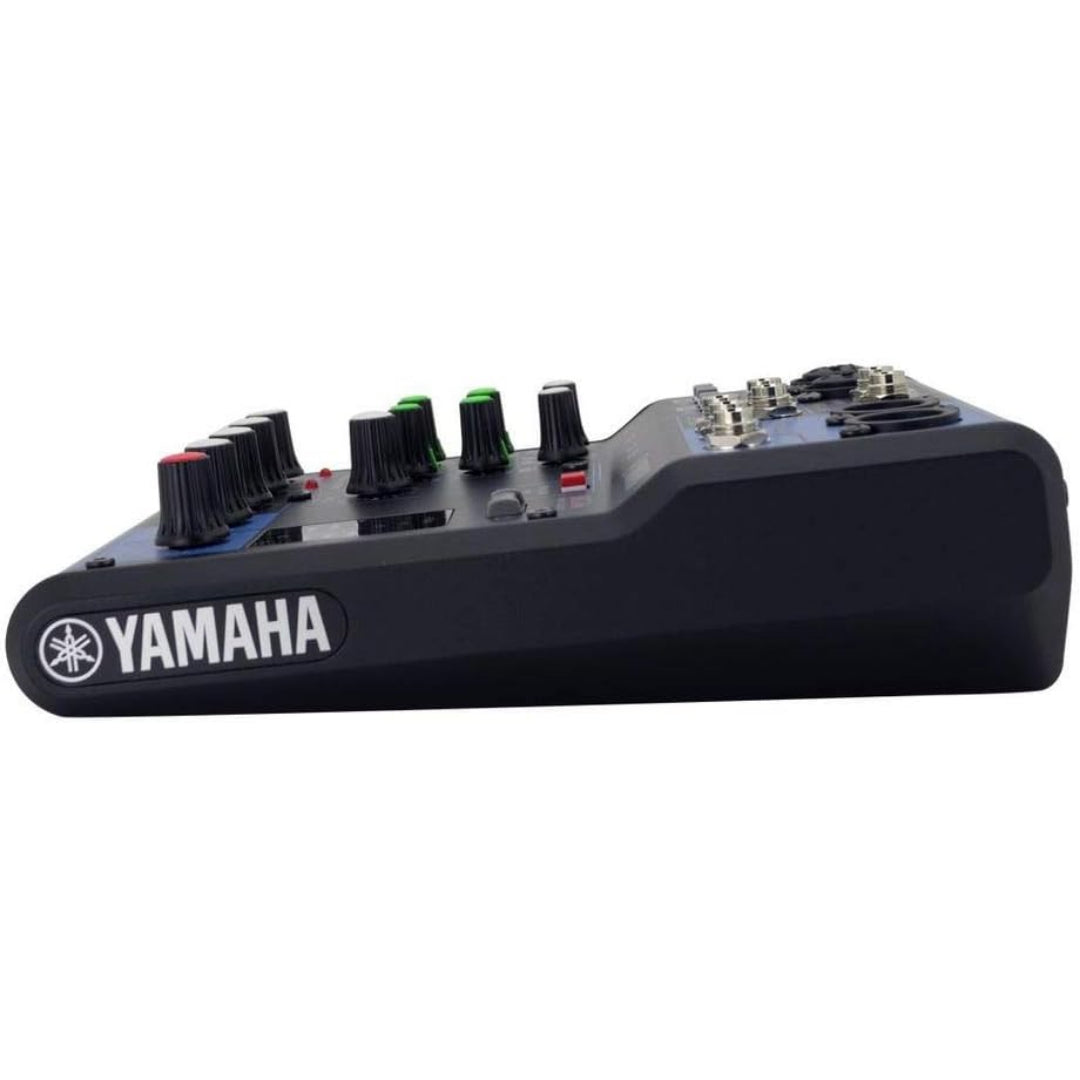 Yamaha MG06 6-Channel Compact Stereo Mixer - side view