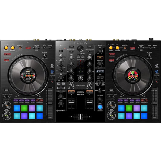 Pioneer Dj DDJ-800 2-Channel Performance rekordbox DJ Controller - Front View