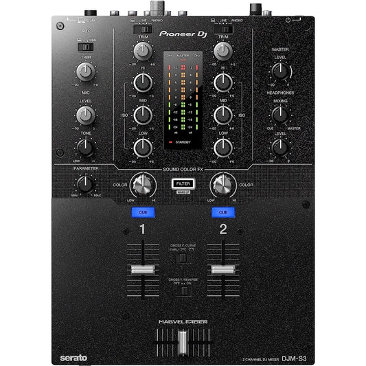 Pioneer Dj DJM-S3 2-Channel Serato DJ Mixer - Brand New 