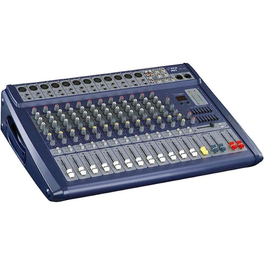 Yamaha PMX1208DU 12-Channel 1000W Powered Mixer With Built-in Amplifier, BlueTooth, USB, DSP Effects And Phantom Light - Brand New