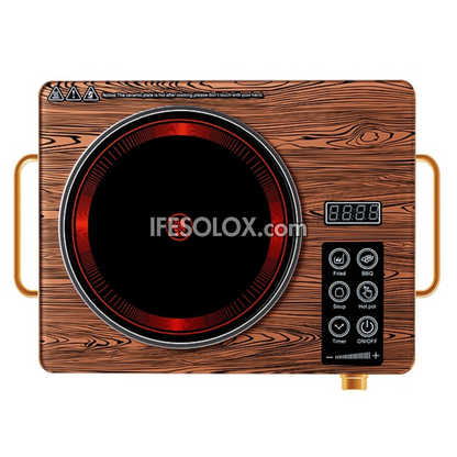 Portable Induction Cooker with Single Cooktop, Touch Sensor, LCD Display - Brand New