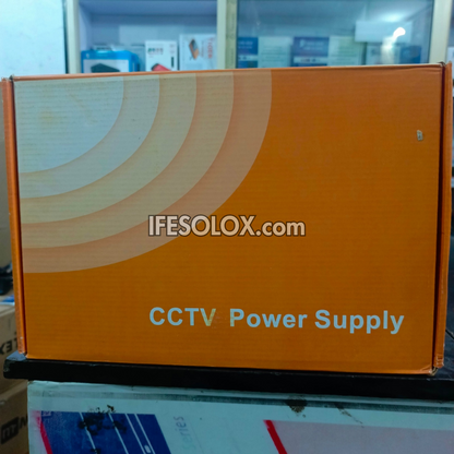 Professional 16-Way 12V DC CCTV Power Supply Box with Individual Fuse - Brand New