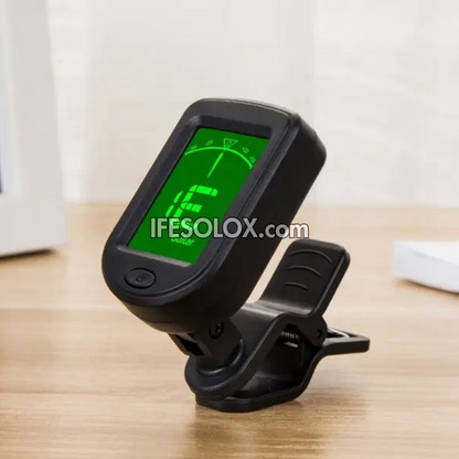 Professional Clip Tuner for Guitars, Ukuleles, Violins, Violas, Cellos and Double Bass - Brand New 