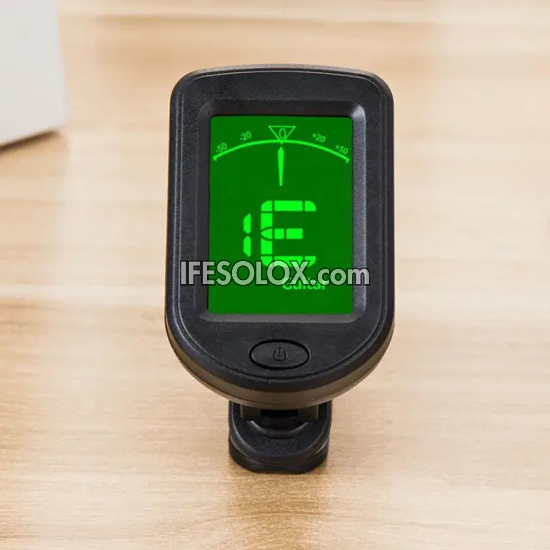 Professional Clip Tuner for Guitars, Ukuleles, Violins, Violas, Cellos and Double Bass - Brand New 