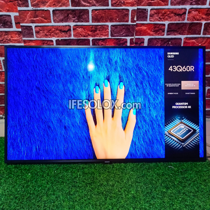 SAMSUNG 43 Inch QLED 43Q60R Certified True 4K UHD Active HDR Smart QLED TV - Foreign Used