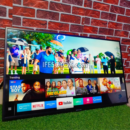 SAMSUNG 43 Inch UE43RU7179U 4K UHD Smart TV (Active HDR, Bluetooth, WiFi, Miracast, AirPlay) - Foreign Used