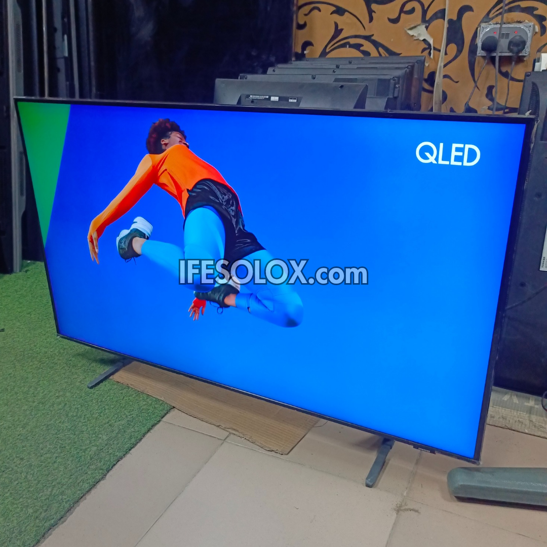 SAMSUNG 50 Inch QLED 50Q60A AirSlim Certified True 4K UHD HDR Smart QLED Frameless TV - Foreign Used