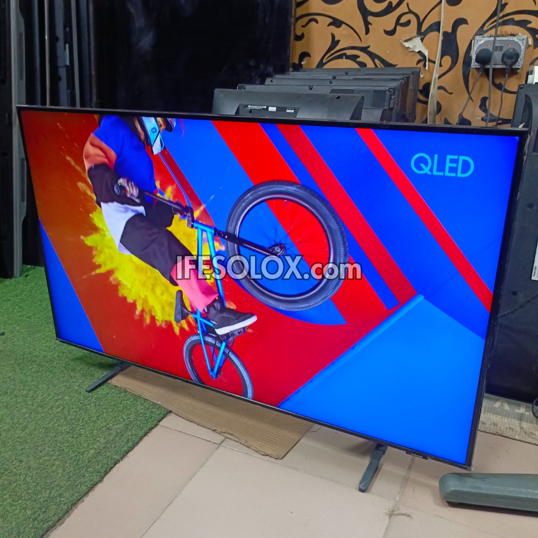 SAMSUNG 50 Inch QLED 50Q60A AirSlim Certified True 4K UHD HDR Smart QLED Frameless TV - Foreign Used
