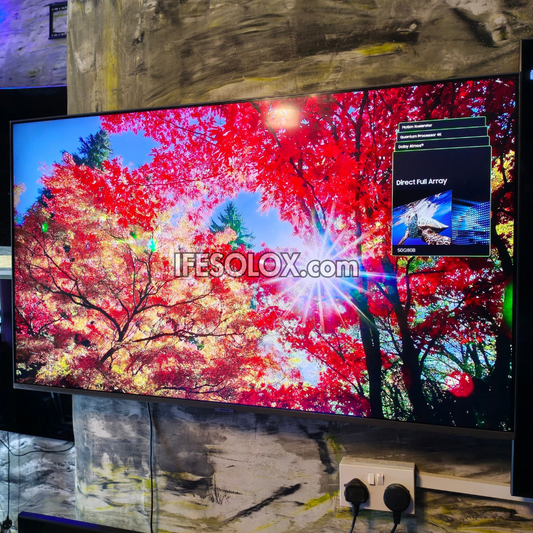 SAMSUNG 50 Inch QLED 50Q80B Premium Certified True 4K UHD HDR Smart QLED Frameless TV - Foreign Used