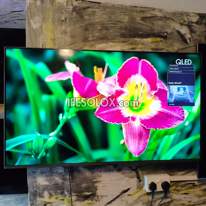 SAMSUNG 50 Inch QLED 50Q80B Premium Certified True 4K UHD HDR Smart QLED Frameless TV - Foreign Used