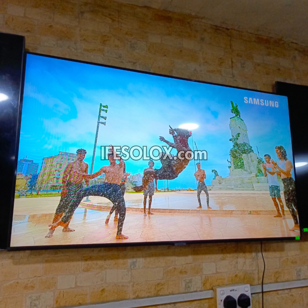 SAMSUNG 50 inch UE50CU7100 Series 2023 Crystal UHD 4K Smart Frameless TV with Bluetooth, Miracast & AirPlay - Foreign Used