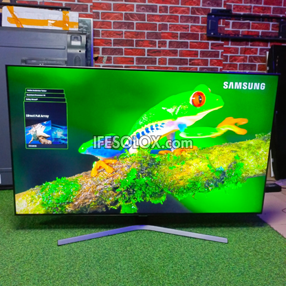 SAMSUNG 55 Inch 55Q80B Premium True 4K UHD Quantum HDR Smart Frameless QLED TV - Foreign Used