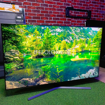 SAMSUNG 55 Inch 55Q80B Premium True 4K UHD Quantum HDR Smart Frameless QLED TV - Foreign Used