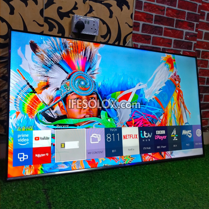 SAMSUNG 55 pouces UE55J5500 Series 5 Smart TV LED Full HD (WiFi intégré, Miracast) - Utilisé au Royaume-Uni 