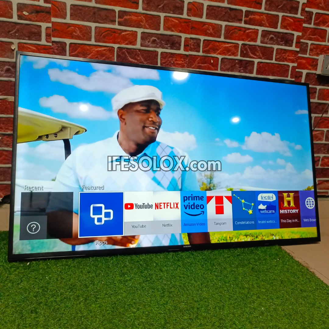 SAMSUNG 55 Inch UE55JU6800 Series 6 Smart 4K UHD HDR TV (Bluetooth, WiFi, Screen Mirroring) - UK Used