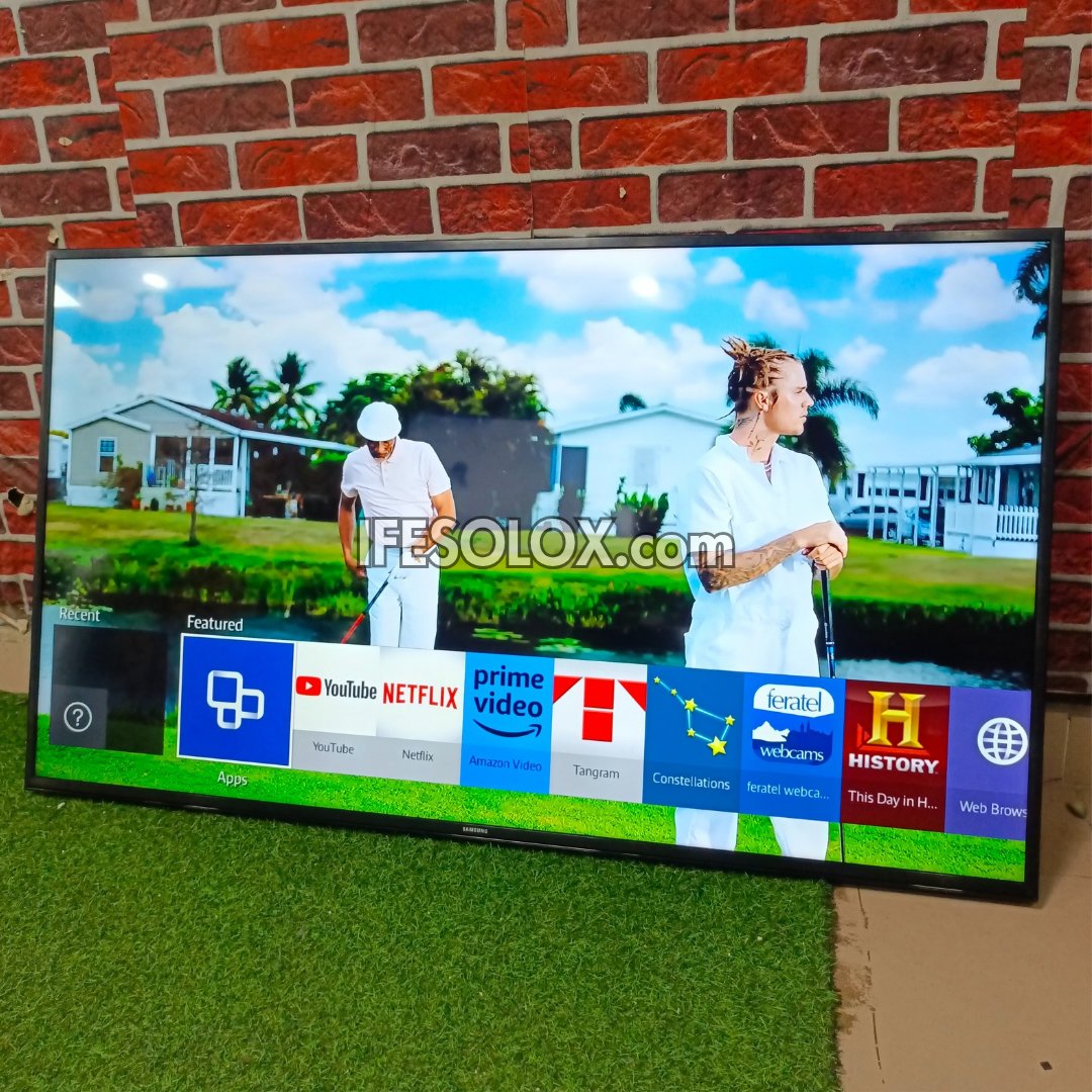 SAMSUNG 55 Inch UE55JU6800 Series 6 Smart 4K UHD HDR TV (Bluetooth, WiFi, Screen Mirroring) - UK Used