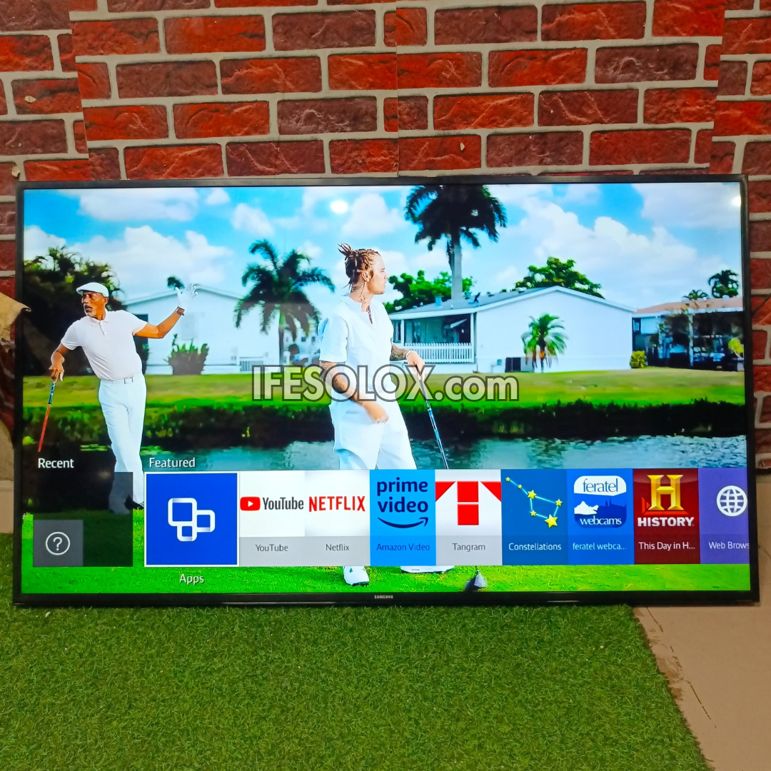 SAMSUNG 55 Inch UE55JU6800 Series 6 Smart 4K UHD HDR TV (Bluetooth, WiFi, Screen Mirroring) - UK Used