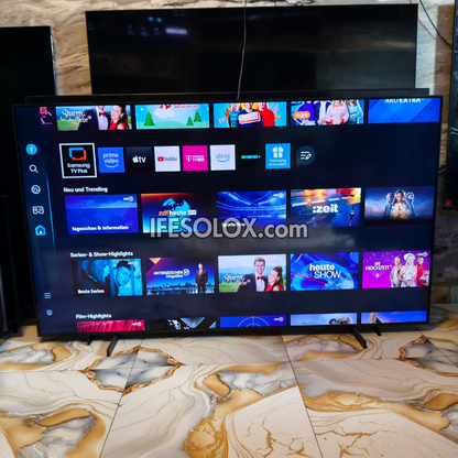 SAMSUNG 75 Inch QLED 75Q60B 2022 Certified True 4K UHD HDR10+ Smart AirSlim QLED TV - Foreign Used