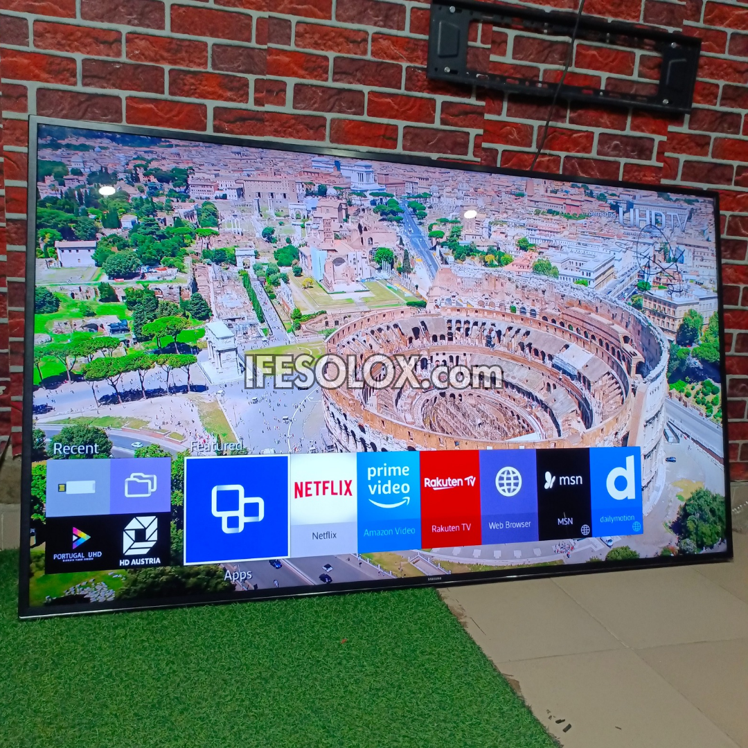 SAMSUNG 75 Inch UE75JU6400 Series 6 Smart 4K UHD HDR TV (Bluetooth, WiFi, Screen Mirroring) - UK Used