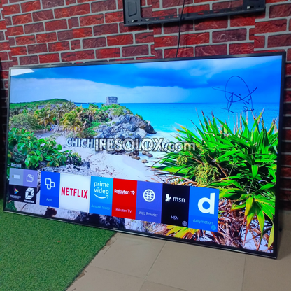 SAMSUNG 75 Inch UE75JU6400 Series 6 Smart 4K UHD HDR TV (Bluetooth, WiFi, Screen Mirroring) - UK Used