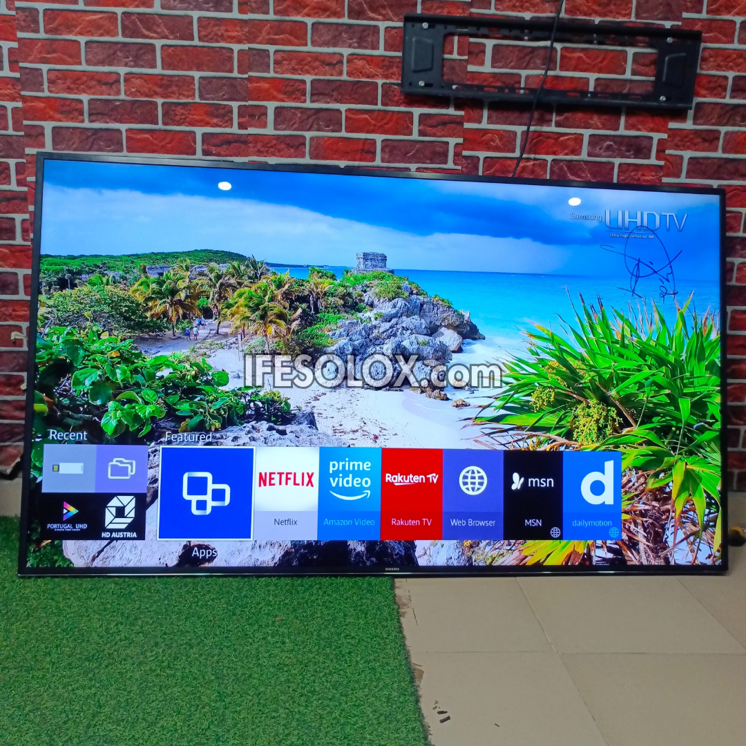 SAMSUNG 75 Inch UE75JU6400 Series 6 Smart 4K UHD HDR TV (Bluetooth, WiFi, Screen Mirroring) - UK Used