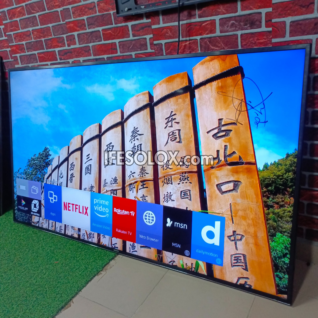 SAMSUNG 75 Inch UE75JU6400 Series 6 Smart 4K UHD HDR TV (Bluetooth, WiFi, Screen Mirroring) - UK Used