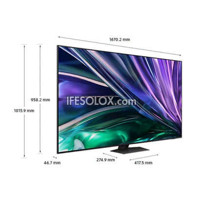 SAMSUNG 75 inch NeoQLED QA75QN85D Quantum Matrix Tizen Smart 4K AirSlim QLED TV (2024) with 1 Year Warranty - Brand New