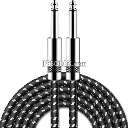 SLX 1/4 Quarter inch Straight-Straight Male TRS Instrument Cable with Extra Flexibility - Brand New 