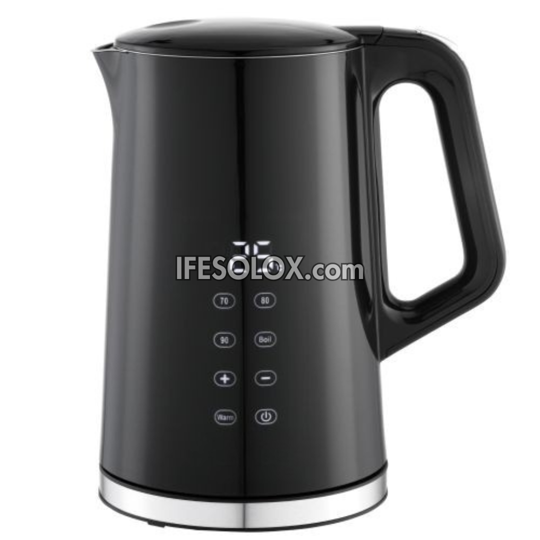 SLX EKST04 1.7-Liter Smart Digital Electric Kettle with Auto Shut-off and Boil-dry Protection - Brand New