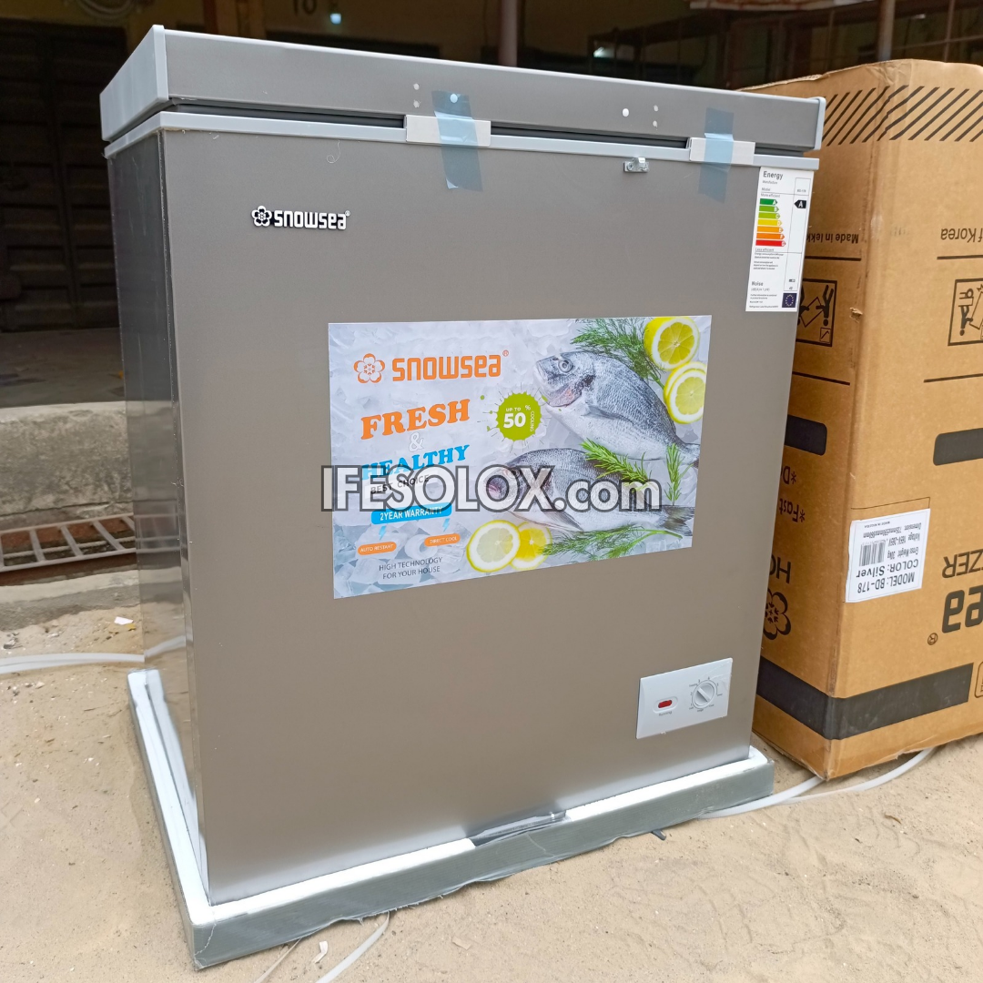 SNOWSEA BD-178 142 Liters Chest Deep Freezer with 1 Year Warranty - Brand New