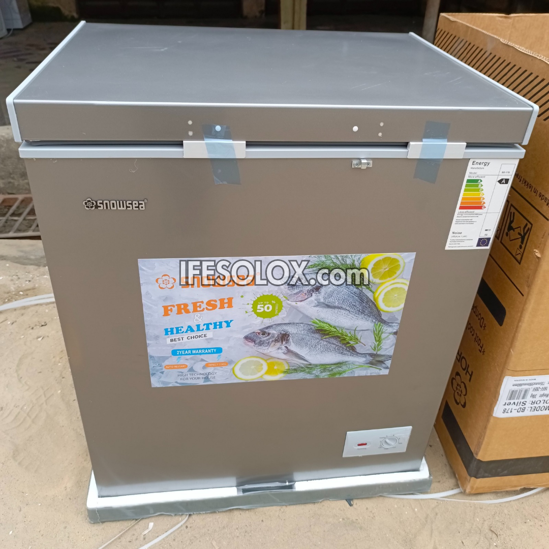 SNOWSEA BD-178 142 Liters Chest Deep Freezer with 1 Year Warranty - Brand New
