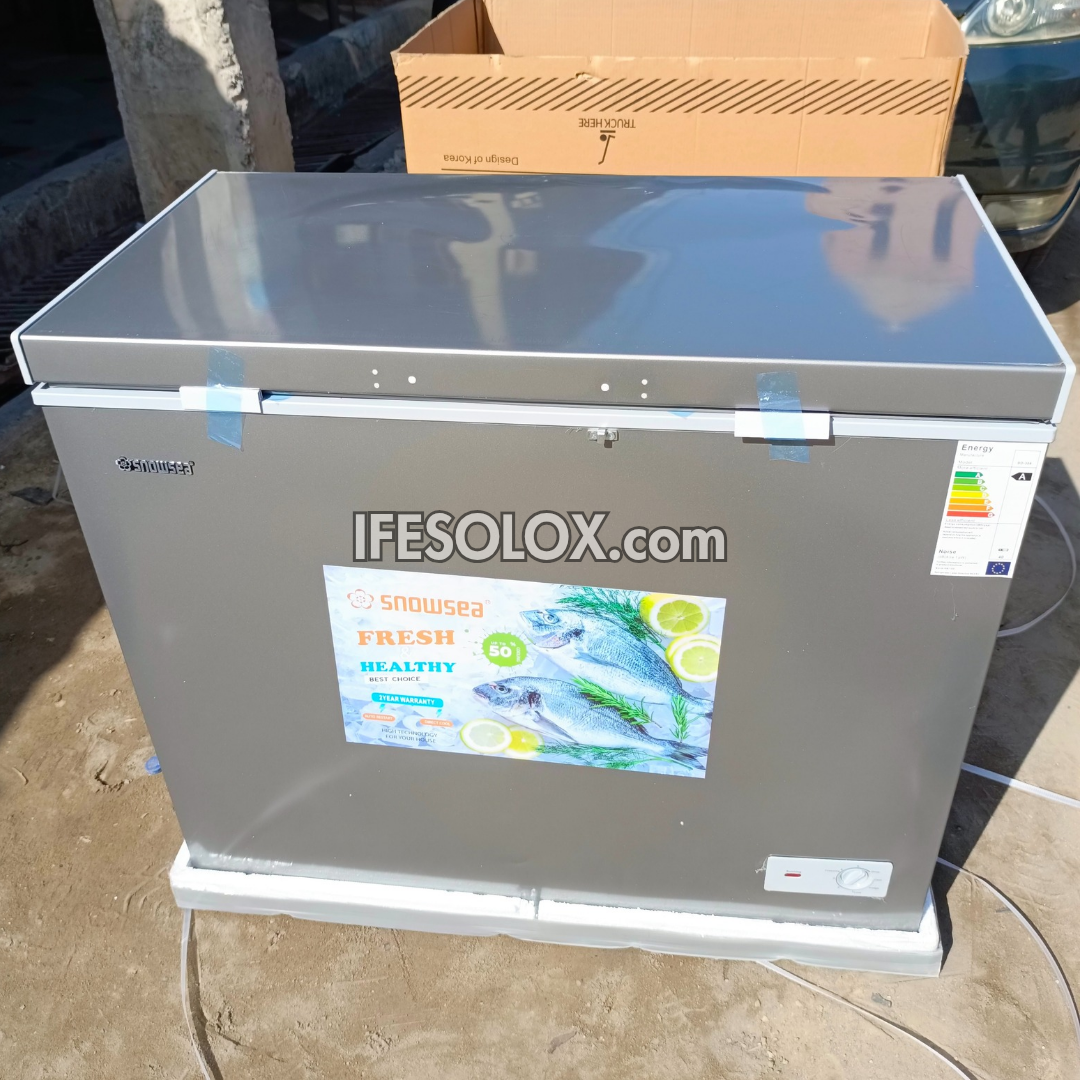 SNOWSEA BD-308 200 Liters Chest Deep Freezer + Glass Doors with 1 Year Warranty - Brand New