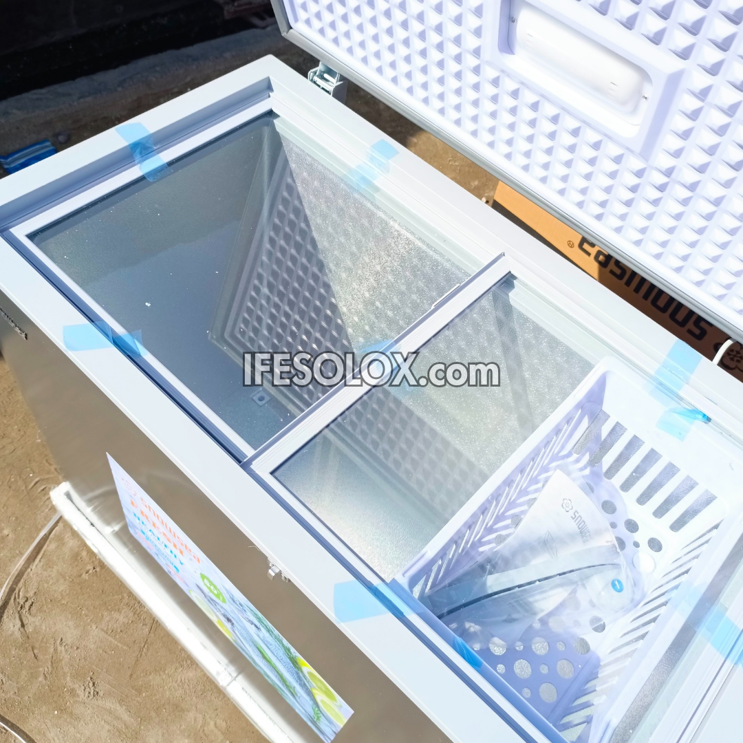SNOWSEA BD-308 200 Liters Chest Deep Freezer + Glass Doors with 1 Year Warranty - Brand New
