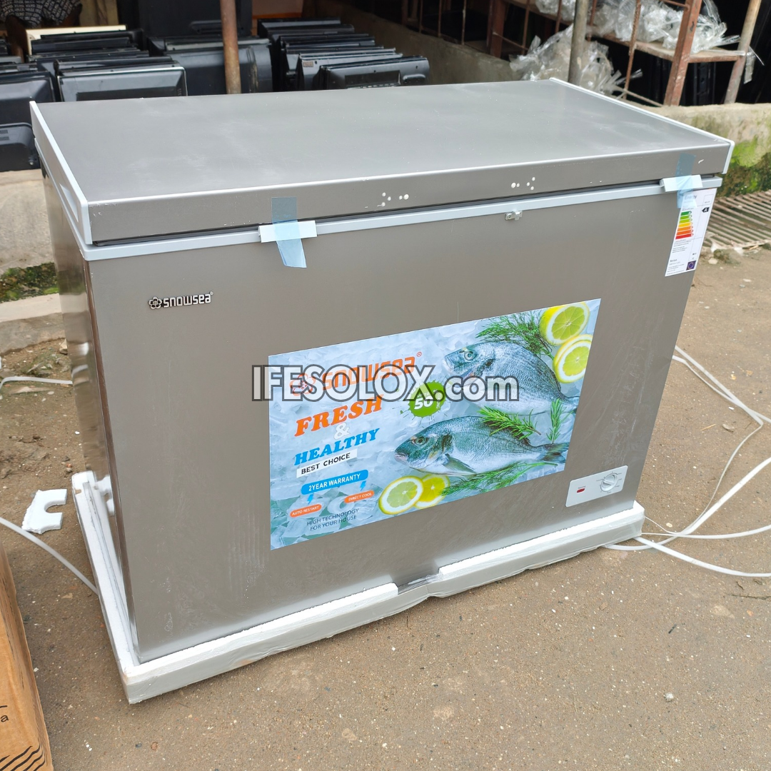 SNOWSEA BD-370 250 Liters Chest Deep Freezer + Glass Door with 1 Year Warranty - Brand New