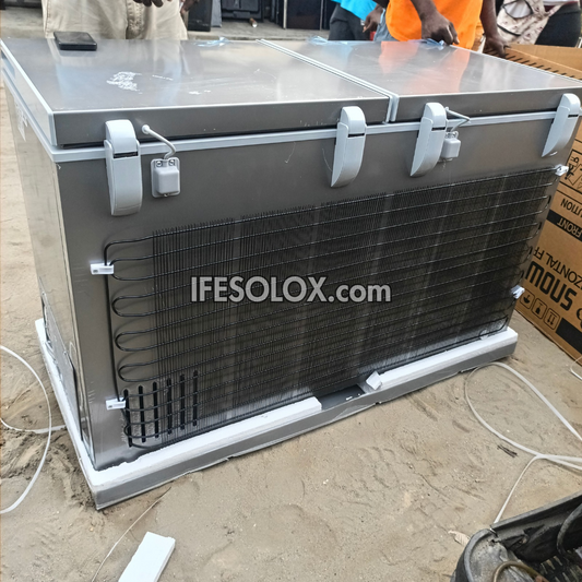 SNOWSEA BD-600 420 Liters Double Door Chest Deep Freezer + Glass Doors with 1 Year Warranty - Brand New