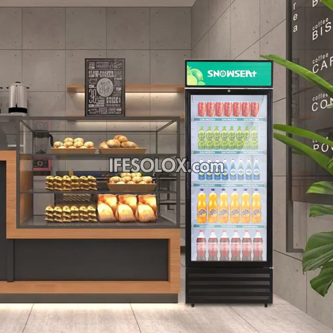 SNOWSEA LC-300 Single Door Showcase Beverage Chiller - Brand New