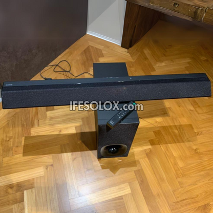 SONY HT-CT380 2.1Ch 300W Ultra-Slim Bluetooth Sound Bar with SONY HT-CT380 2.1Ch 300W Ultra-Slim Bluetooth Sound Bar with