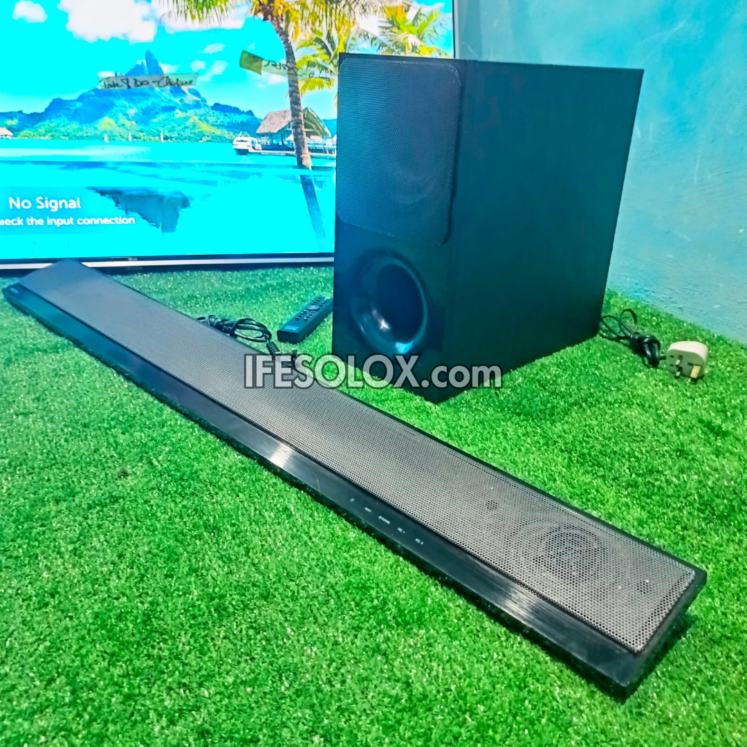 SONY HT-CT790 2.1Ch 330W Ultra-Slim Bluetooth UHD 4K Smart Sound Bar with Wireless Subwoofer (Screen Mirroring)- Foreign Used