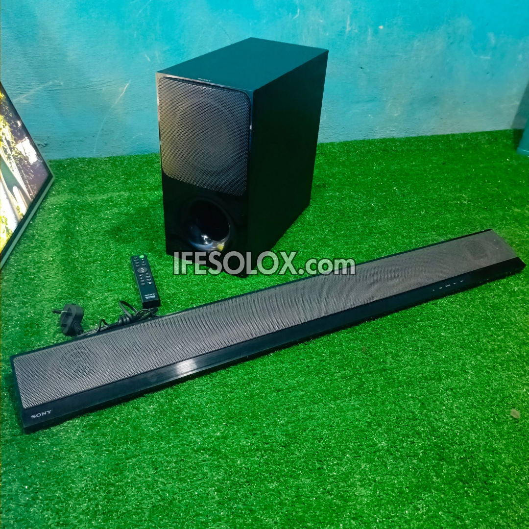 SONY HT-CT790 2.1Ch 330W Ultra-Slim Bluetooth UHD 4K Smart Sound Bar with Wireless Subwoofer (Screen Mirroring)- Foreign Used