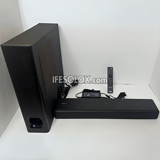 SONY HT-MT300 2.1Ch 100W Compact Bluetooth Sound Bar with Wireless Subwoofer - Foreign Used