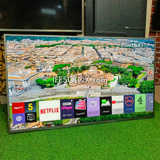 Samsung 60 inch UE60JU6800 4K UHD Smart TV (WiFi, Bluetooth, Screen Mirroring, Netflix, YouTube) - Foreign Used 