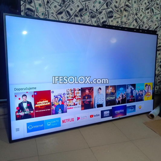 Samsung 75 inch UE75NU7100 Series Crystal UHD 4K Smart TV (WiFi, Netflix, YouTube, DSTv Stream) - Foreign Used